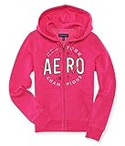 Aeropostale Women's Aero New York Champions Full-Zip Hoodie S Mgnta 589