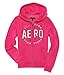 Aeropostale Women's Aero New York Champions Full-Zip Hoodie S Mgnta 589