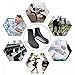 VXAR Rain ShoeCover Waterproof Overshoe Black1 4XL