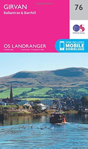 Girvan Map | Ballantrae & Barrhill | Ordnance Survey | OS Landranger Map 76 | England | Walks | Cycling | Days Out | Maps | Adventure