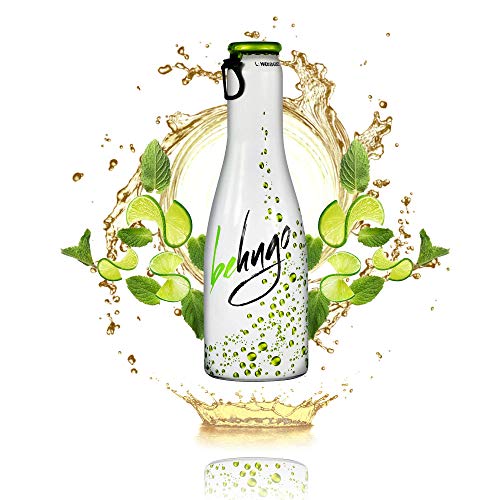 JUST BE Hugo | Piccolo Wein-Cocktail I Holunderblüte + Minze Mix Aperitif (Hugo, 24 x 0,2l) – Bild 2