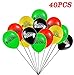 My Hero Academia Balloon Set, 40 Pack My Hero Academia Balloons For MHA Birthday Party Supplies for MHA Fans