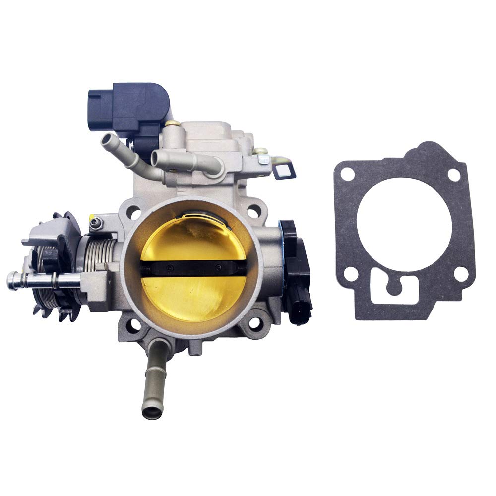 Photo 1 of Throttle Body for 2003 2004 2005 Honda Accord DX LX EX 2.4L 2003 2004 2005 2006 Honda Element 2.4L 16400RAAA61 16400RAAA62 16400RAAA63 16400PZDA13