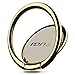 Finger Ring Stand, KuGi 360 Degree Rotation Zinc Alloy phone stand holder Car Mount Phone Ring Grip For iPhone 7 7s 6s Plus 5s Galaxy S8 S8 Plus ipad etc. smartphones and Tablets. (Gold)
