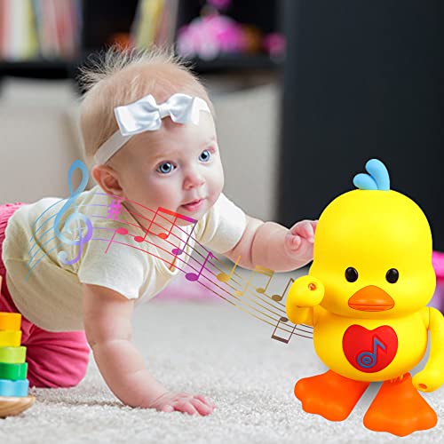 ZDORT Dancing Duck Toy, 2023 New Cute Baby Duck Musical Toys,Dancing