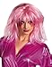 Disguise Jem and The Holograms Adult Costume Wig, Pink, One Size Adult