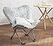 DormCo Fur Chair - Glacier Gray