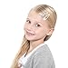 180 or 100 pcs: HBY Snap Hair Clips No Slip Metal Hair Clip Barrettes for Girls Toddlers Kids Women Accessories