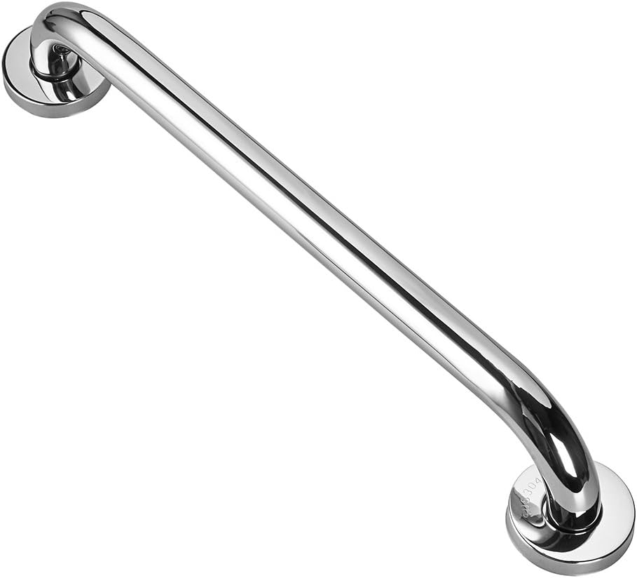 Sumnacon 16 Inch Bath Grab Bar, Sturdy Stainless Steel Shower Safety Handle for