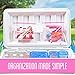 Ziploc Quart Food Storage Bags, Stay Open Design with Stand-Up Bottom, Easy to Fill, 48 Count