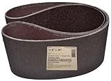 Sungold Abrasives 35071 4-Inch by 36-Inch 220 Grit Premium Industrial X-Weight Aluminum Oxide Grit Sanding Belt, 3-Pack