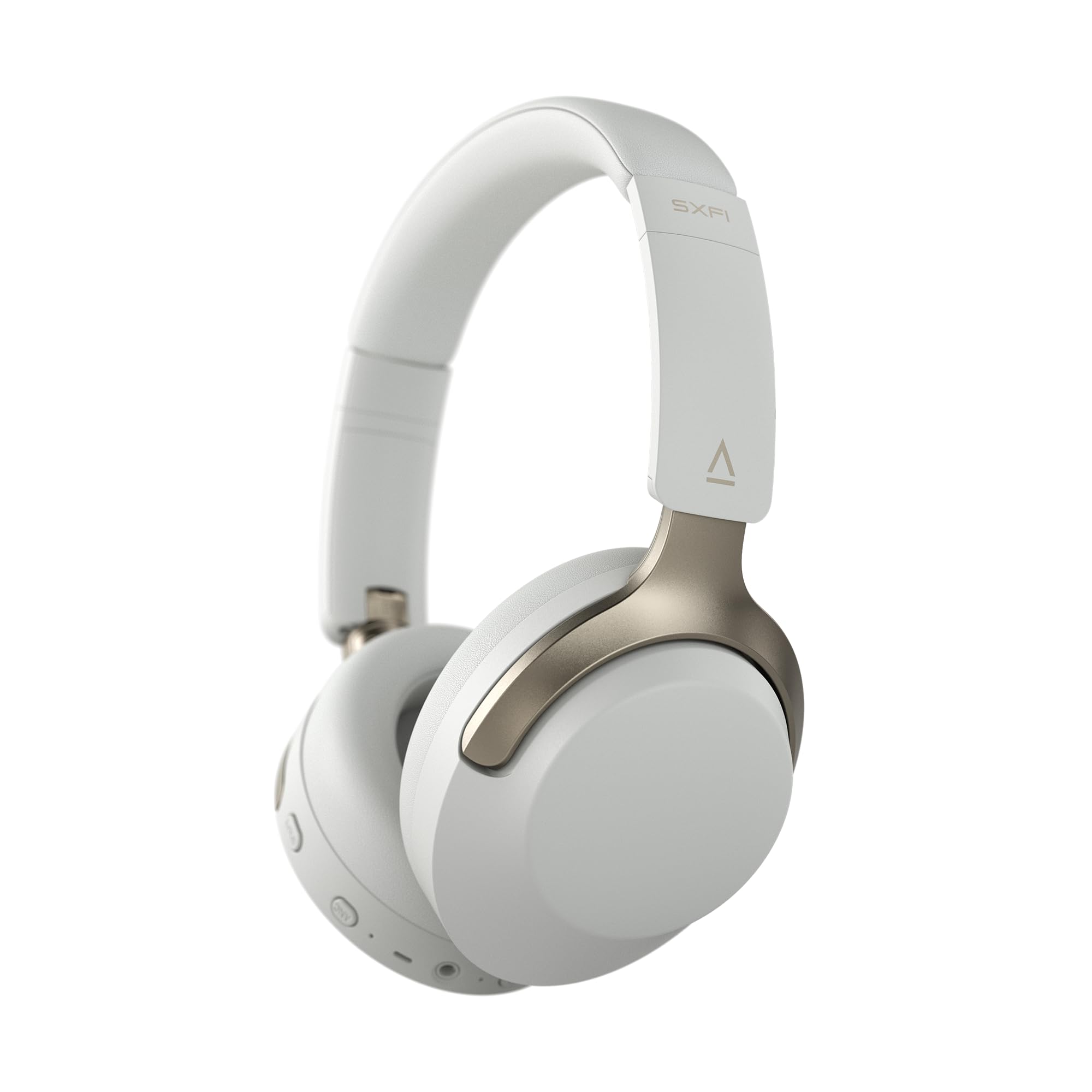 CREATIVE Zen Hybrid SXFI Wireless Over-Ear Headphones with Super X-Fi Technology, Adaptive Hybrid Active Noise Cancellation, Ambient Mode, Up to 70 Hours, Low Latency Mode (Light Grey)