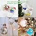 Shellkingdom Fillable Ornament Ball,Clear Transparent Ball&Plastic DIY Bauble Ball for Home/Wedding/Party/Tree Decoration/Soap Bath Bomb 12PCS 100MM