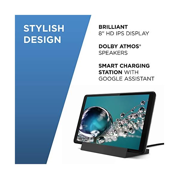 Lenovo-Smart-Tab-M8-8-Inch-HD-Tablet-with-Google-Smart-Dock--Quad-Core-20-GHz-2-GB-RAM-32-GB-eMMC-Android-Pie--Iron-Grey Lenovo Smart Tab M8 8 Inch HD Tablet with Google Smart Dock – (Quad Core 2.0 GHz, 2 GB RAM, 32 GB eMMC, Android Pie…