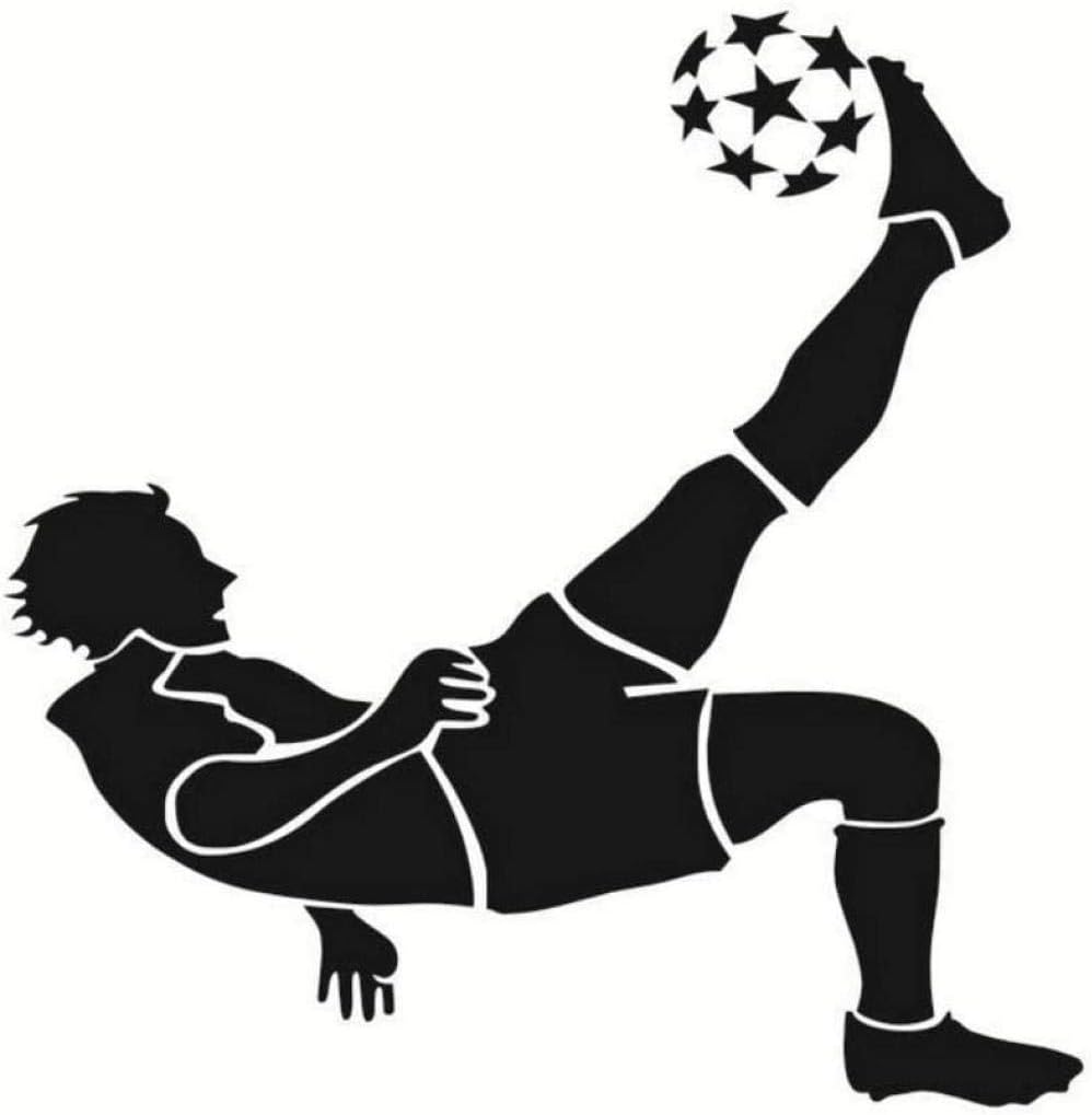 Diseño artístico, decoración del hogar, vinilo, jugador de fútbol