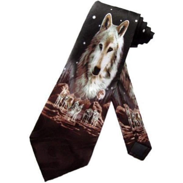 入手不可能！Wolves Tie Amazon.com: Three Rooker Wolf Ties Mens Animal Wolves