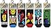 Marvel Comics Socks Mens Mix Hulk, Spider-man 7-12 Large With One Bonus XWi Towel (12 Pair)