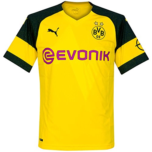 PUMA 2018-2019 Borussia Dortmund Home Football Shirt