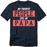 Popfunk People Call Me Papa T Shirt – Funny Tee for Men, Unisex Adult