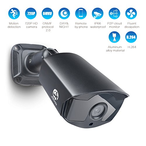 Outdoor security camera, jooan 720p security camera 1.0…