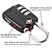 Luggage Locks TSA Approved (2 Pack Black) Open Alert and Travel Accessories Kit