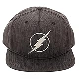 Bioworld DC Comics The Flash Iridescent Weld Woven Fabric Snapback Cap Hat