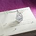 QIANSE Christmas Day Pendant Necklace Gift for Her A Perfect Gift with Elegant Box for Your Mother for Lover for Wife for Girlfriend or Close Friends Birthday Mother's Day