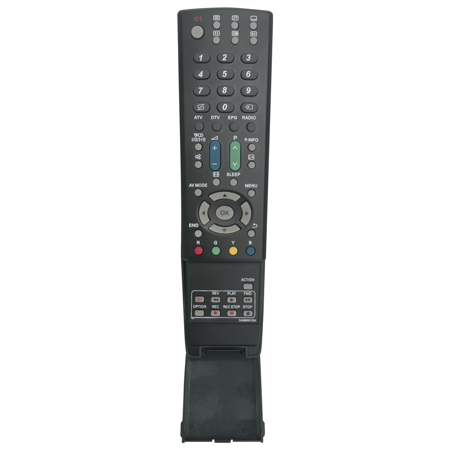 VINABTY GA586WJSA Replacement Remote Control Fit for TV LC-32D65E LC-32DH65E LC-32DH65S LC-32DH66E LC-32DH77E LC-32DH77S LC-32LE705E LC-32LU700E LC-32B20E LC-32D653E LC-32G20E LC-32LE600E