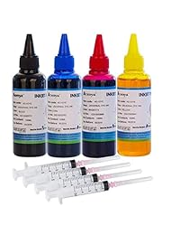 Aomya - Kit de recambio de tinta para cartuchos de tinta de inyección de tinta HP 61 60 62 63 950 951 564 920 901 (100 ml)