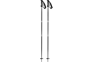 5th Element Shadow Ski Poles – Lightweight Aluminum, Adjustable Strap, Durable Winter Sports Poles