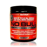 MuscleMeds No Bull XMT Pre-Workout Powder, Fruit Punch, 8.11 Ounce