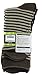 Bamboo Blend Women's Crew Socks (3 Pair) Autumn Fall Leaves One Size