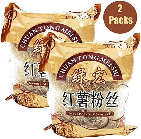 Gluten Free Sweet Potato Noodles (Paleo) x 2 Packs (10 x 80g Portions)