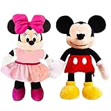 Disney Mickey Mouse and Minnie Mouse Plush Set