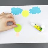 D.RECT Glue Stick 10g PVA Glue for Craft Art Scrapbooking Pack of 12 view 3