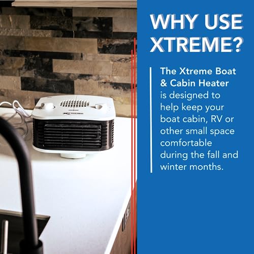 Xtreme Heaters Boat, Cabin & RV Heater Overheat Protection, TipOver
