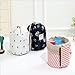 HOYOFO Drawstring Makeup Bags Travel Cosmetics Bag Barrel Make up Bag Brush Organizer Toiletry Kit Storage Pouch,Cactus