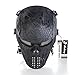 andway skull skeleton full face protective mask gear for airsoft/bb gun/ cs game and party(Airsoft Gun)