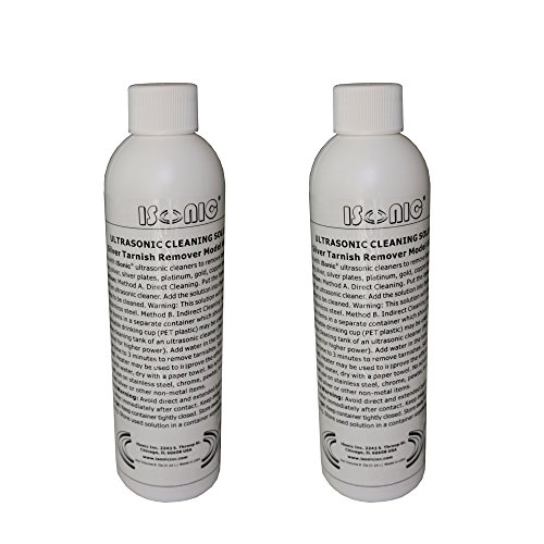 iSonic CSST01-8OZx2 Ultrasonic Silver Tarnish Remover (Pack of 2) - Thumbnail 3