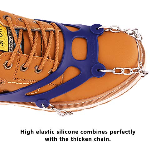 image for Cutiful Traction Cleats Crampons Ice Grips Boots Spikes Men Women Shoe