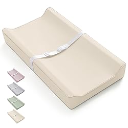 Blissful Diary Vegan Leather Baby Changing Pad with
