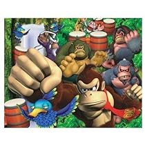 Visual Echo 3D Effect Nintendo Donkey Kong 100pc Lenticular Puzzle