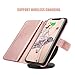 Fingic Wallet Case for iPhone Xs Max,Case for iPhone Xs Max,Glitter Flip PU Leather Credit Card Holder Cash Pockets Wristlet Protective Phone Case for Apple iPhone Xs Max 2018 6.5