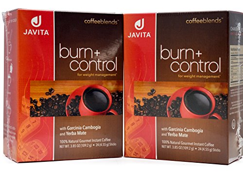 Burn + Control Weight loss Gourmet Instant Coffee by Javita (2 Pack) (Burn + Control) Burn + Control Weight loss Gourmet Instant Coffee by Javita (2 Pack) (Burn + Control)