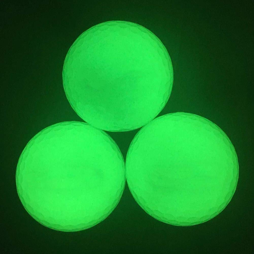 グローゴルフボール ゴルフボール Led Sportstorm ナイトゴルフボール B07gvdg3cv 3パック 夜のスポーツ用 暗闇で光る ライトアップゴルフボール 楽しいゴルフボール ゴルフボール ノベルティ ゴルフボール 2年保証 Anoual Ma