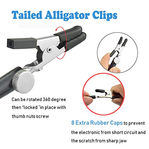 Toolour Helping Hands Soldering Third Hand 4 Flexible Metal