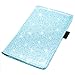 Menesia Glitter Server Book Organizer for Waitress,Blue Green Waiter Serving Book,Waitstaff Server Order Pads,Guest Checks Books Holder for Restaurant Fit Server Apron