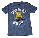 Despicable Me Minions Current Mood Graphic T-Shirt - Medium