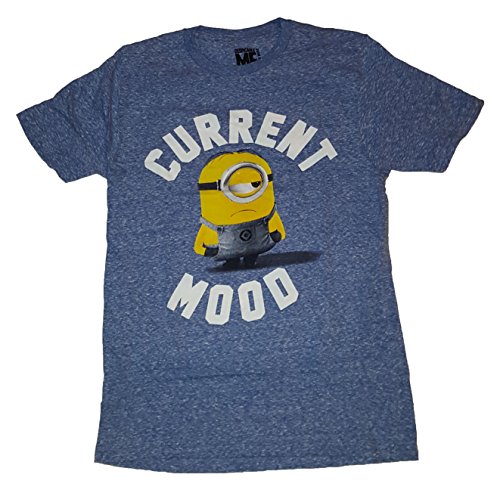 Despicable Me Minions Current Mood Graphic T-Shirt - Medium