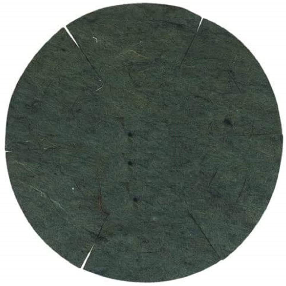 Jute Hanging Basket Liner - Green (12-Inch x 1) Sold by Karrma Ltd.